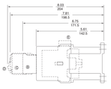 GE CL45D300M 3 pole UL/CE IEC rated contactor