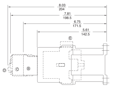 GE CL45D300MD 3 pole UL/CE IEC rated contactor