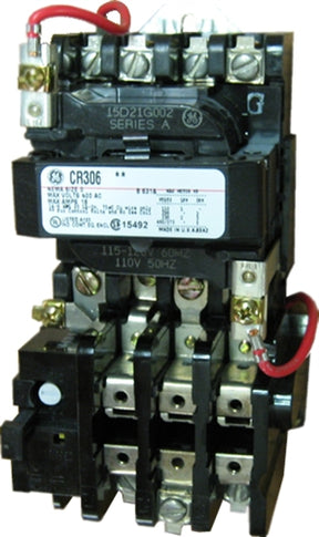 GE CR306G003 3 pole Starter NEMA Size 4