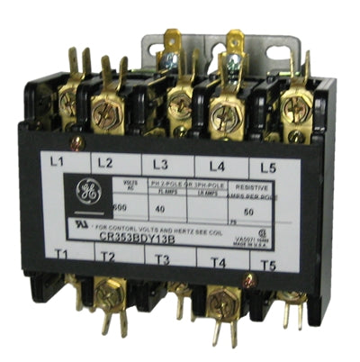 GE CR353BDY13B 3 pole UL/CE IEC rated contactor