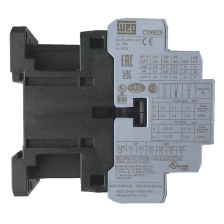 WEG CWB25 contactor