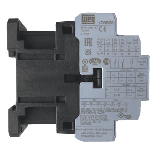 WEG CWB25-11-30D07 contactor