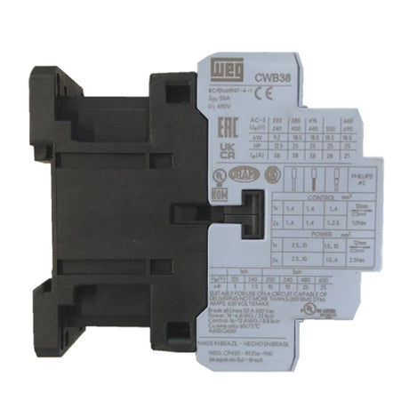 WEG CWB38 contactor
