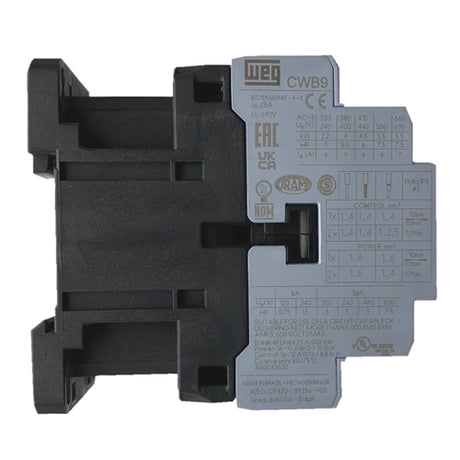WEG CWB9-11-30D25 contactor