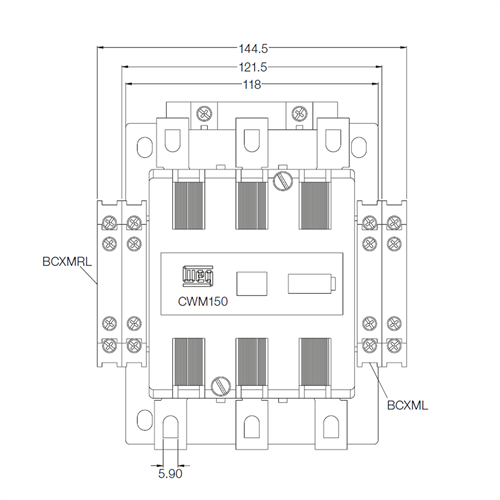 WEG CWM150 contactor