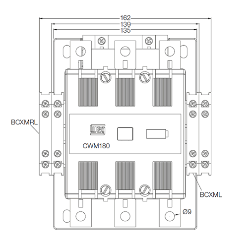 WEG CWM180 contactor