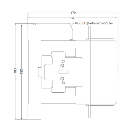 WEG CWM180 contactor