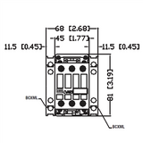 WEG CWM25-10-30V47 contactor