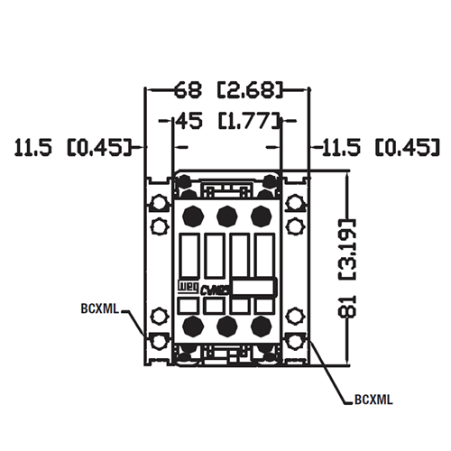 WEG CWM25-00-30V04 contactor