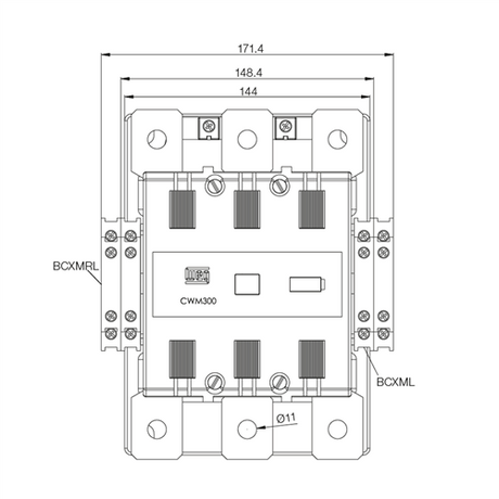 WEG CWM300-22-30E02 contactor