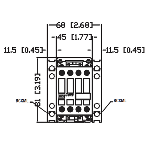 WEG CWM9-10-30V24 contactor