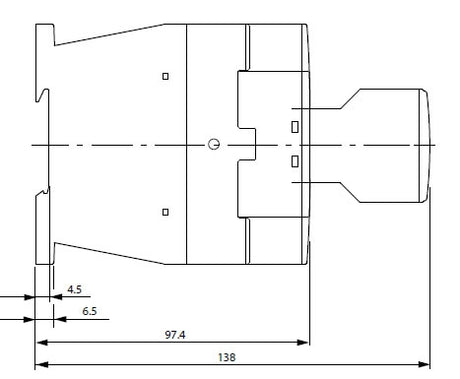 Moeller DILA-XHI40 auxiliary contact block