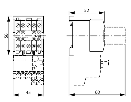 Eaton Moeller DILEM-10 miniature contactor