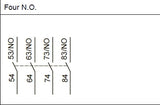 DILM150-XHI40 top mounted auxiliary contact