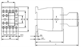 Moeller DILM9-01 240 volt 3 pole 9 AMP contactor