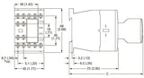 Moeller DILM9-10 3 pole 9 AMP contactor
