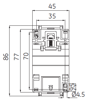 GE EC12A311B 12 AMP contactor