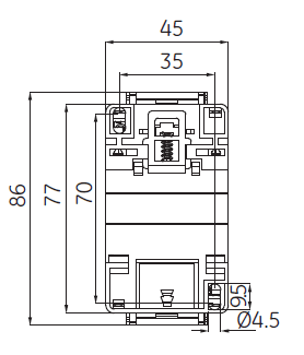 GE EC40A 40 AMP contactor