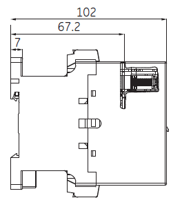 GE EC40A300B240 40 AMP contactor