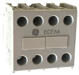 GE ECFA431S 4 pole auxiliary contact