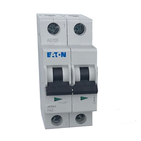Moeller FAZ two pole 7 AMP circuit breaker