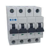 Moeller FAZ four pole 7 AMP circuit breaker