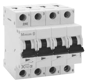 Moeller FAZ four pole 16 AMP circuit breaker