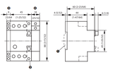 Sprecher and Schuh KT4-C2A Manual Motor Starter