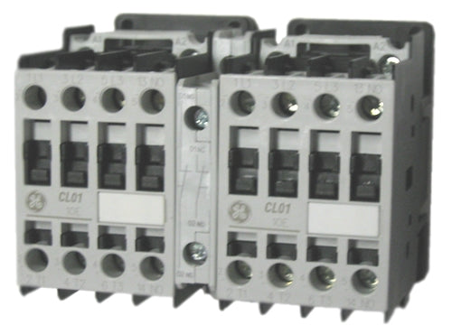 GE LAR01AL 3 pole UL/CE IEC rated reversing contactor 208 volt