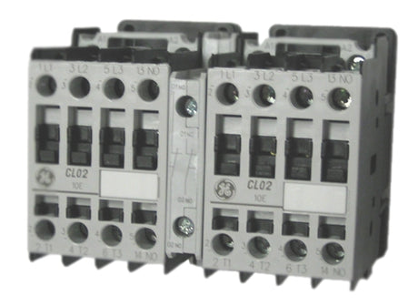 GE LAR02A 3 pole UL/CE IEC rated reversing contactor