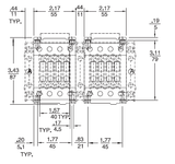 GE LAR04AJ 3 pole UL/CE IEC rated reversing contactor
