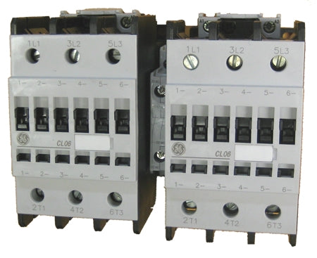 GE LAR06A 3 pole UL/CE IEC rated reversing contactor