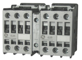 GE LAR25A 3 pole UL/CE IEC rated reversing contactor