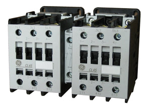 GE LAR45A 3 pole UL/CE IEC rated reversing contactor