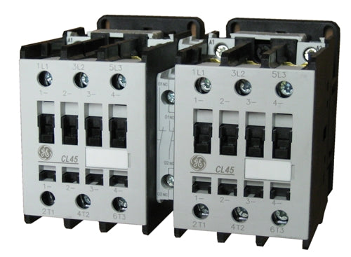GE LAR45AU 3 pole UL/CE IEC rated reversing contactor