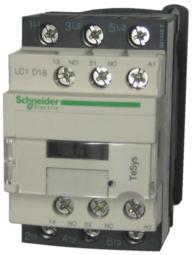 Schneider Electric LC1D18F7 3 pole contactor