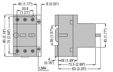 Lovato LMS251V6T Manual Motor Starter