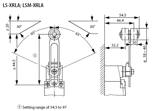Eaton / Moeller LS-XRLA30 limit switch head