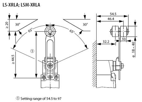 Eaton / Moeller LS-XRLA30 limit switch head
