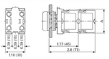 Eaton M22-D-W-K01 White Pushbutton