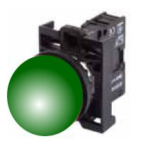 Eaton M22-L-G-G green pilot light