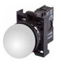 Eaton M22-L-W-230W white pilot light