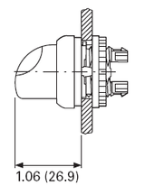 Eaton M22-WK3 22mm Selector Switch