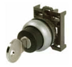 Eaton M22-WRS 22mm Keyed Selector Switch