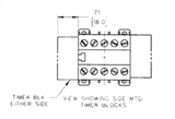 GE MC1C301AT 3 pole miniature contactor