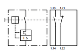 Moeller NHI11-PKZ0 Auxiliary contact