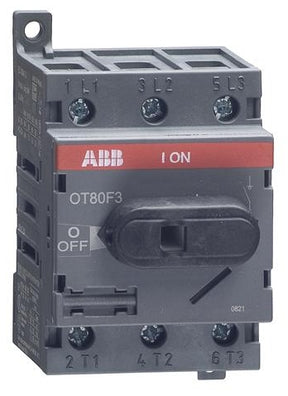 ABB OT80F3 80 AMP Disconnect Swtich