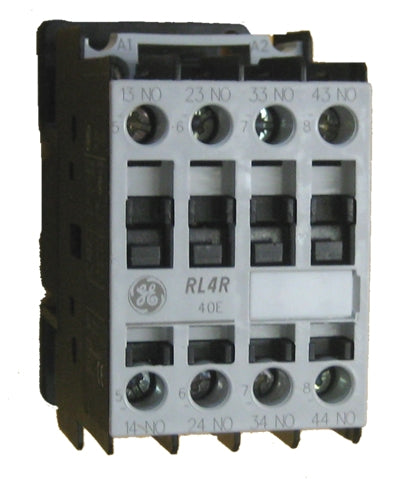 GE RL4RA040TL 4 pole IEC Rated Control Relay