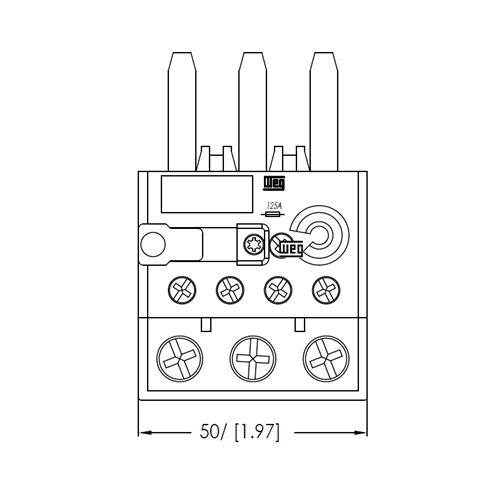 WEG RW27-1D3-U010 overload relay