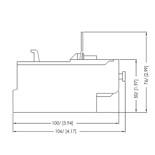 WEG RW27-1D3-D125 overload relay